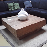 oud eiken salon tafel